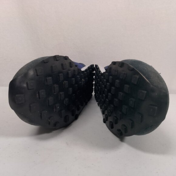 Nike Waffle Trainer Shoes Women 10.5 Midnight Blue Red Swoosh Running Sneakers - Picture 7 of 16